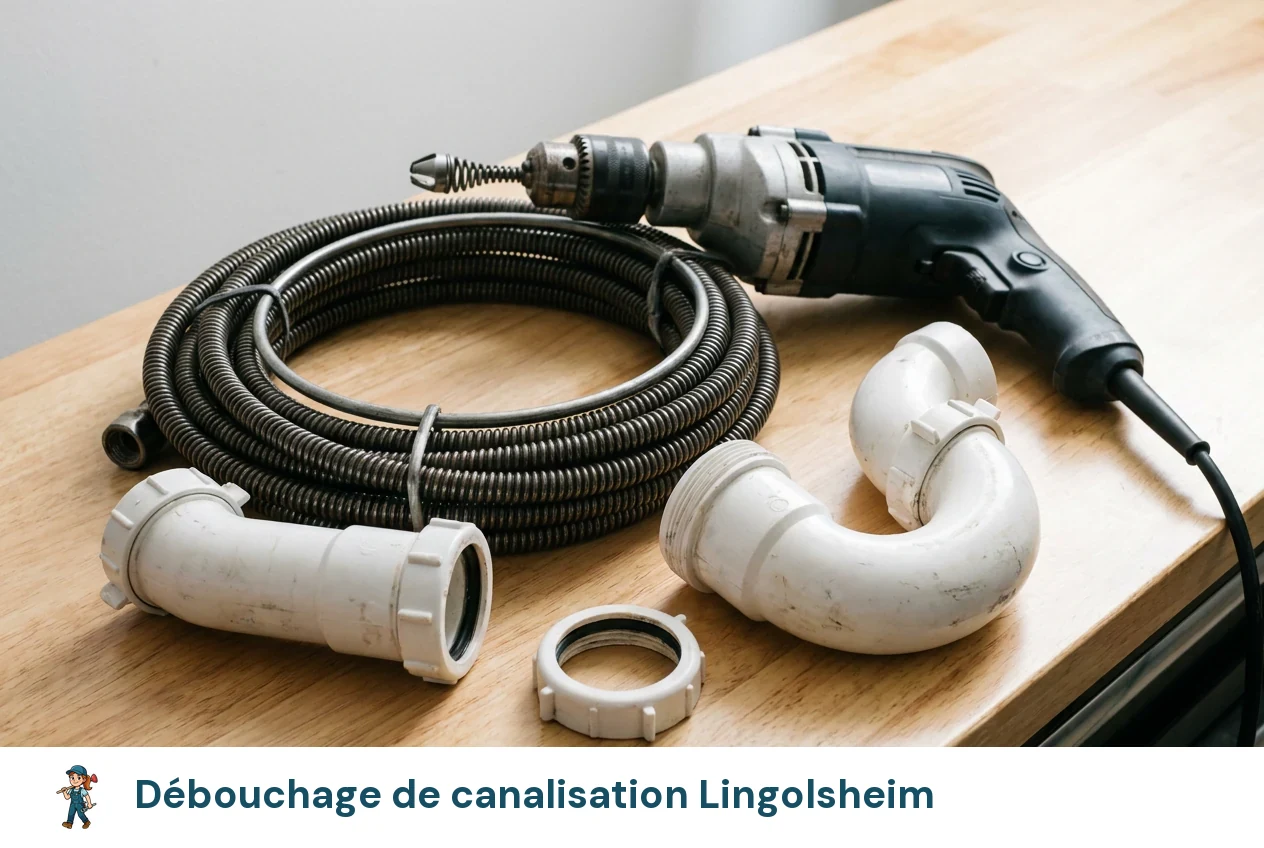 Débouchage de canalisation à Lingolsheim