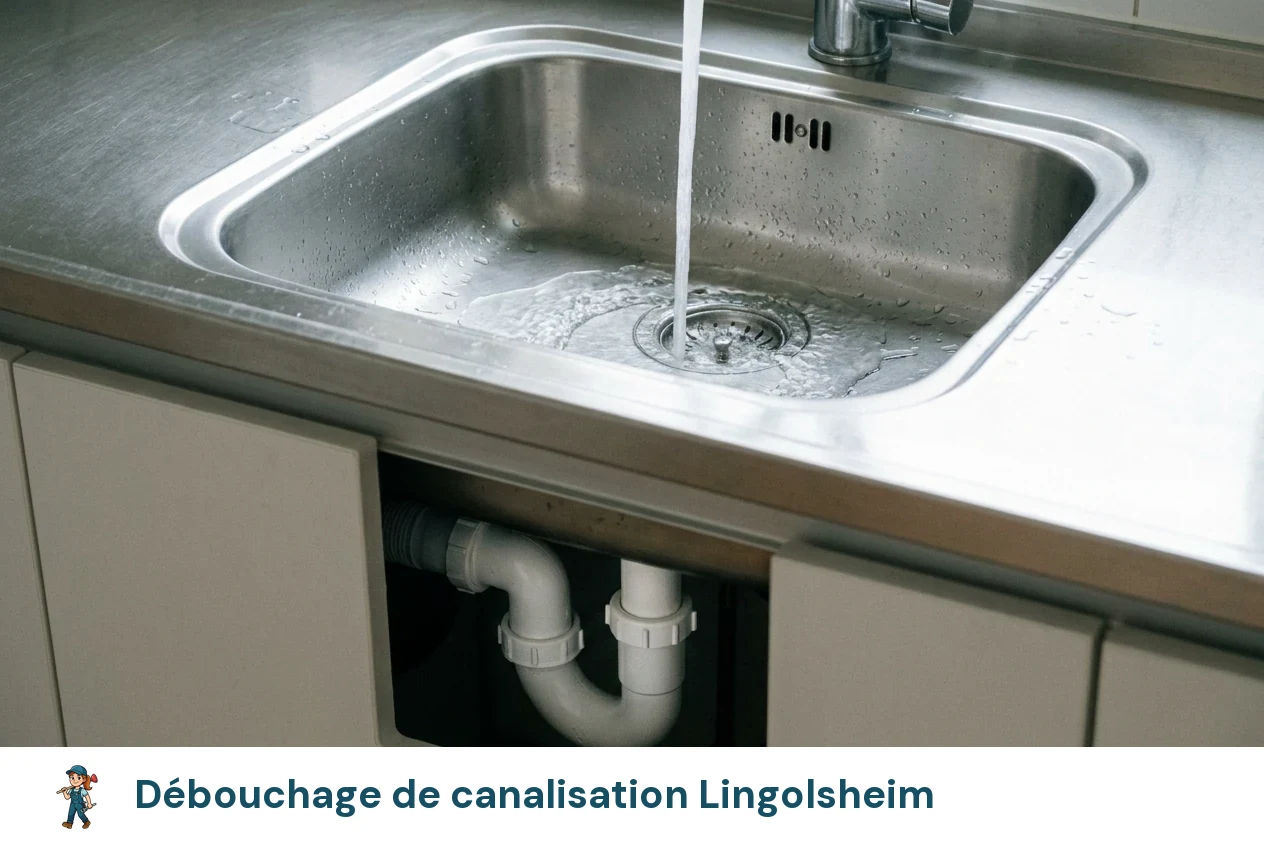Débouchage de canalisation à Lingolsheim