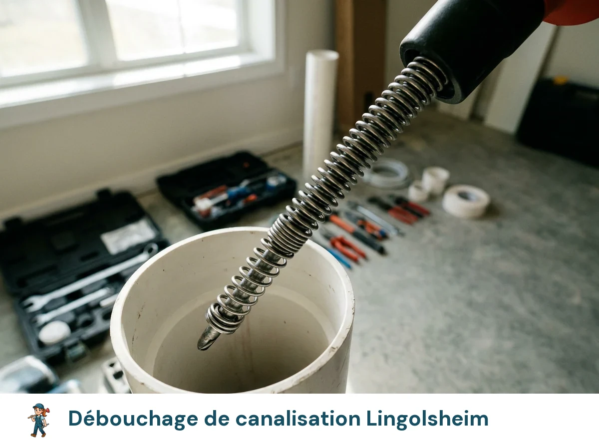 Débouchage de canalisation à Lingolsheim