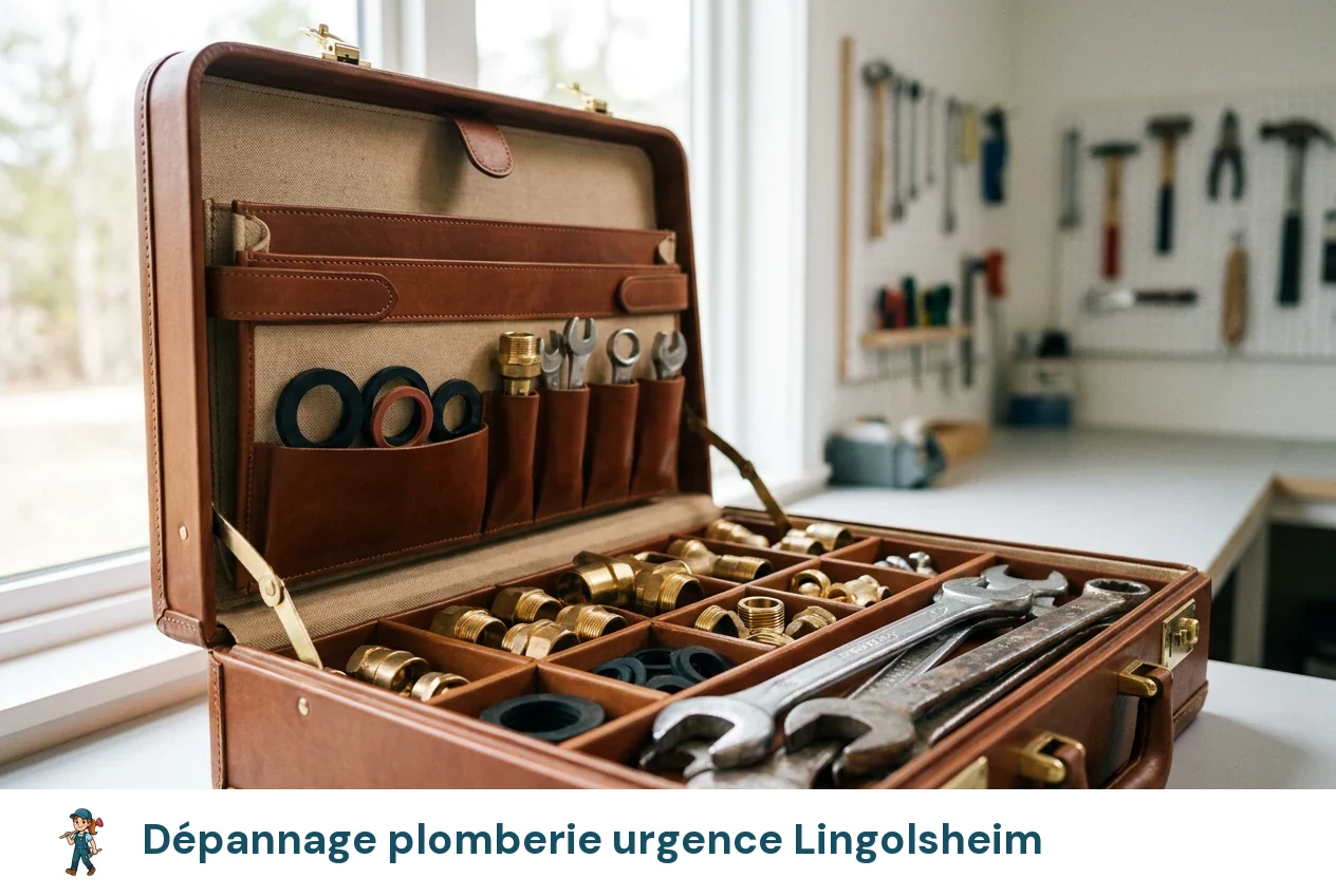 Dépannage plomberie urgence à Lingolsheim