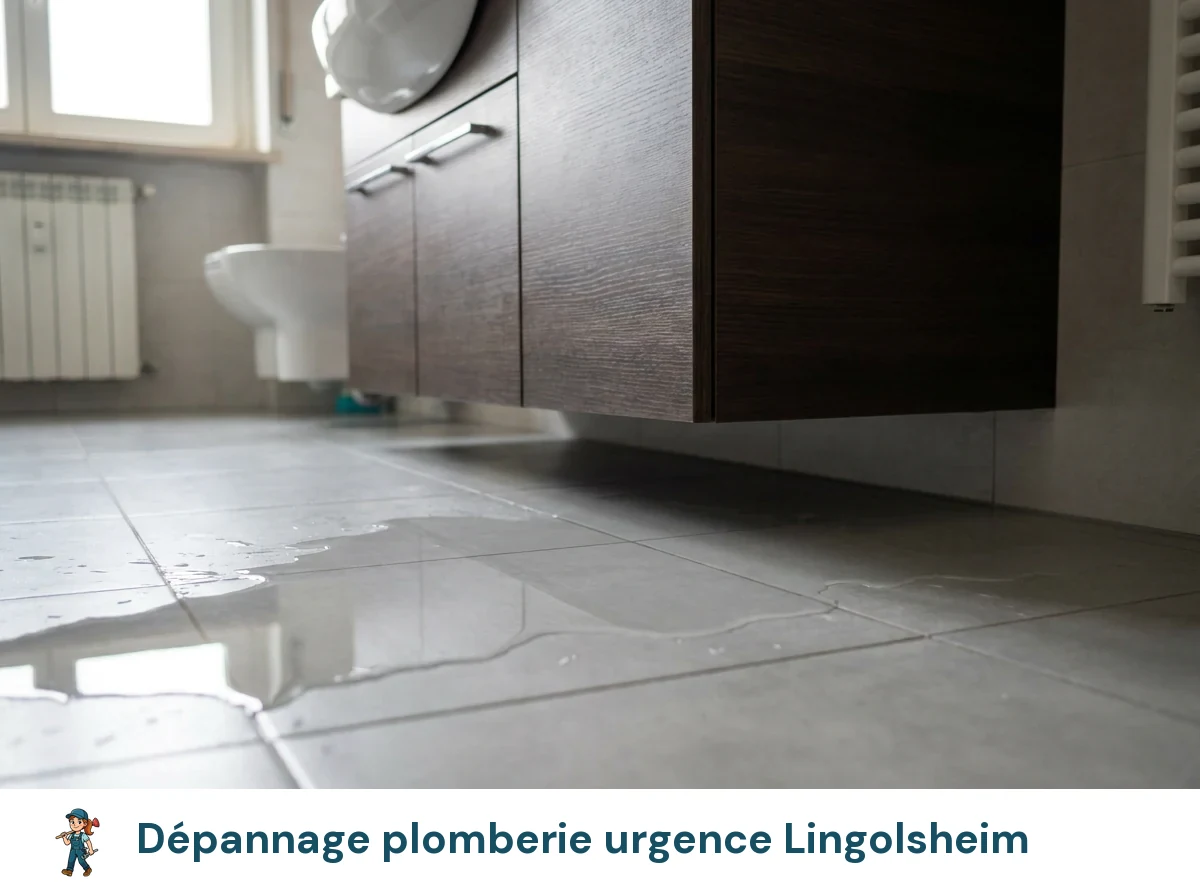 Dépannage plomberie urgence à Lingolsheim