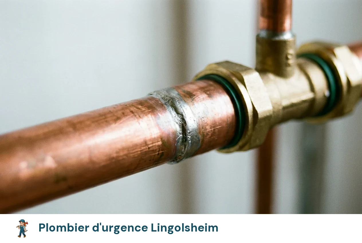 Plombier d'urgence à Lingolsheim