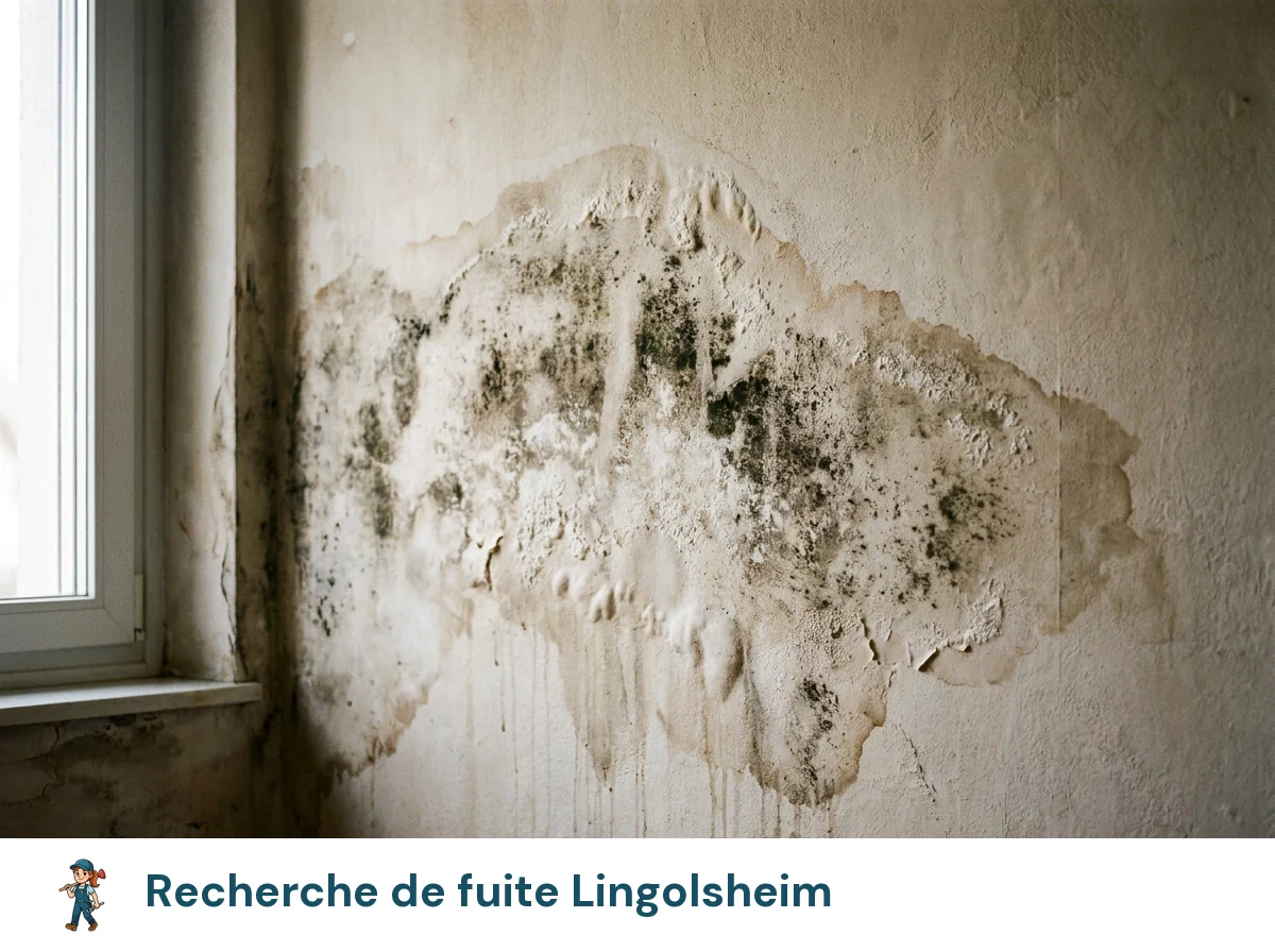 Recherche de fuite à Lingolsheim