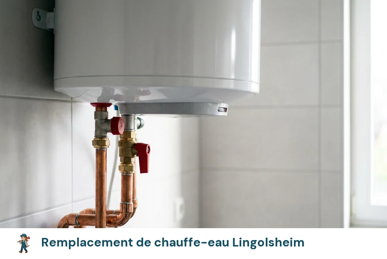 Remplacement de chauffe-eau à Lingolsheim