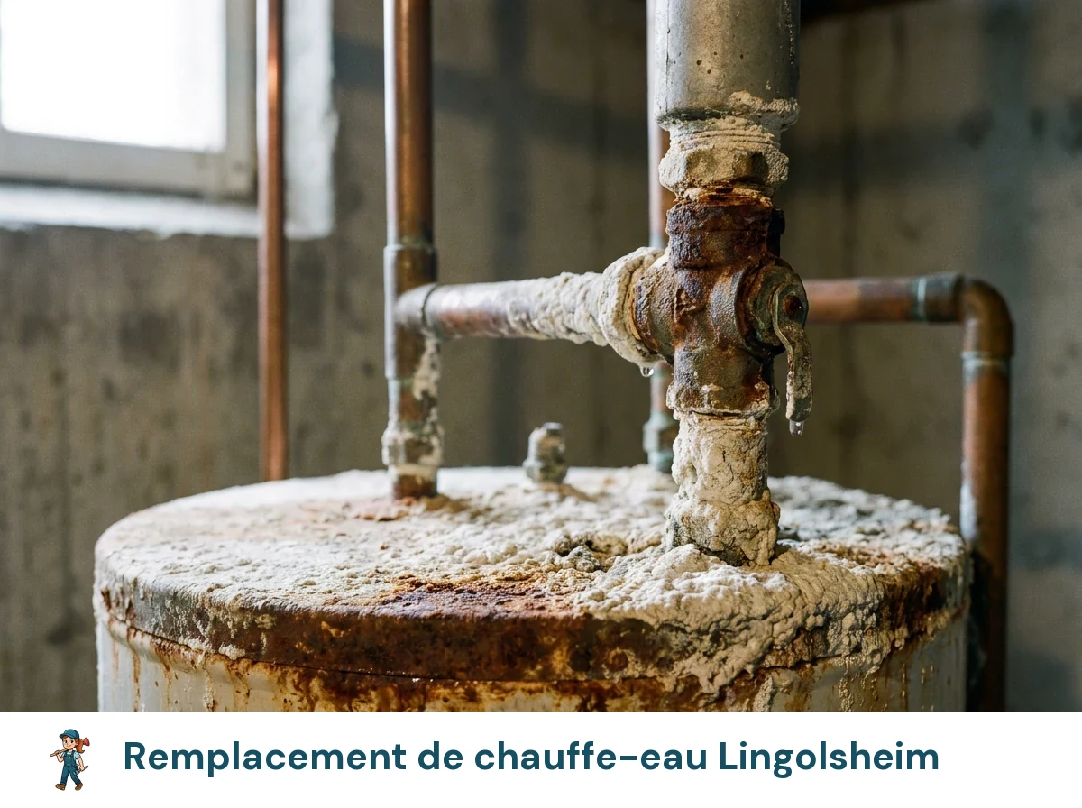 Remplacement de chauffe-eau à Lingolsheim