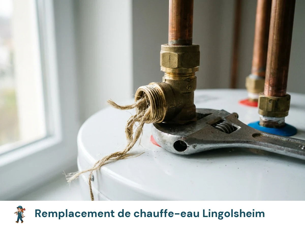 Remplacement de chauffe-eau à Lingolsheim