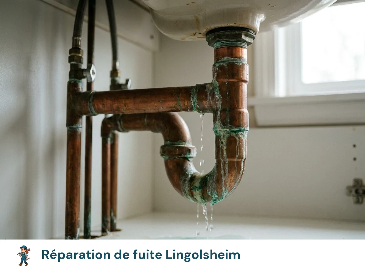 Réparation de fuite à Lingolsheim