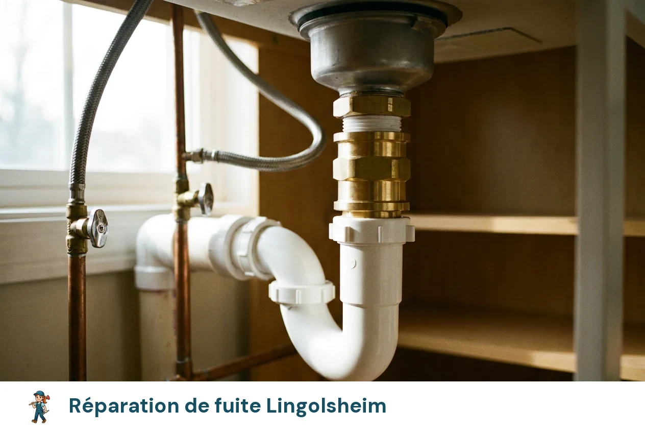 Réparation de fuite à Lingolsheim