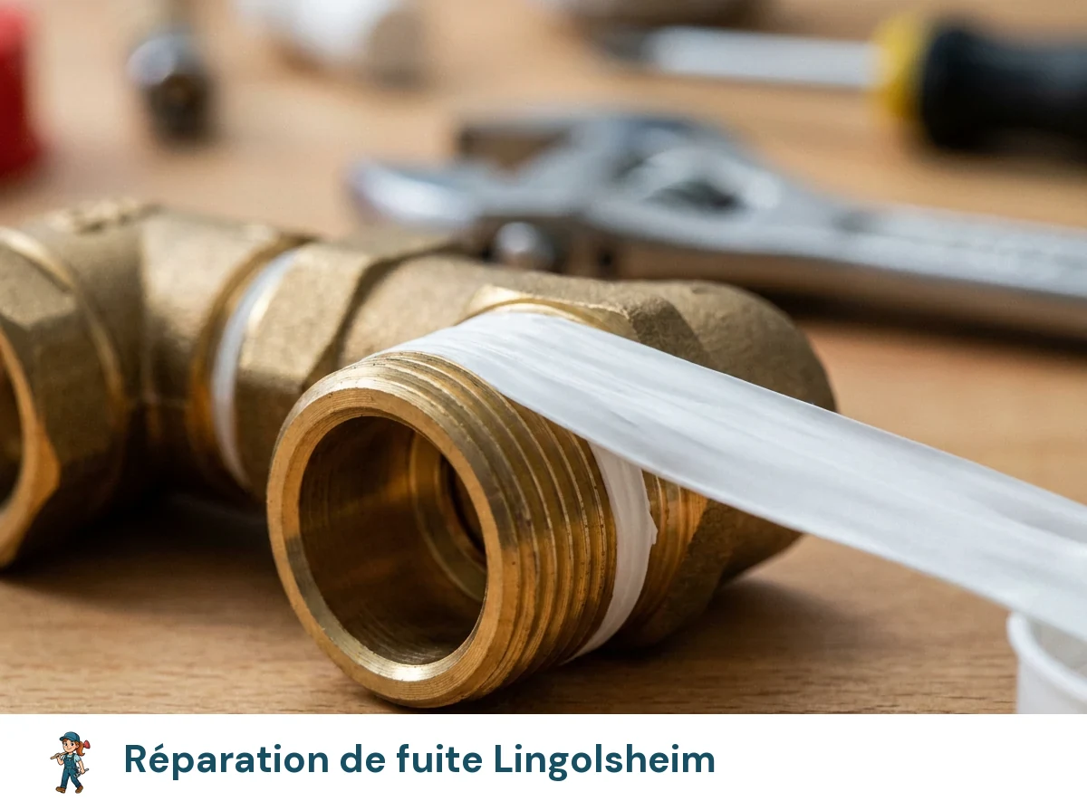 Réparation de fuite à Lingolsheim